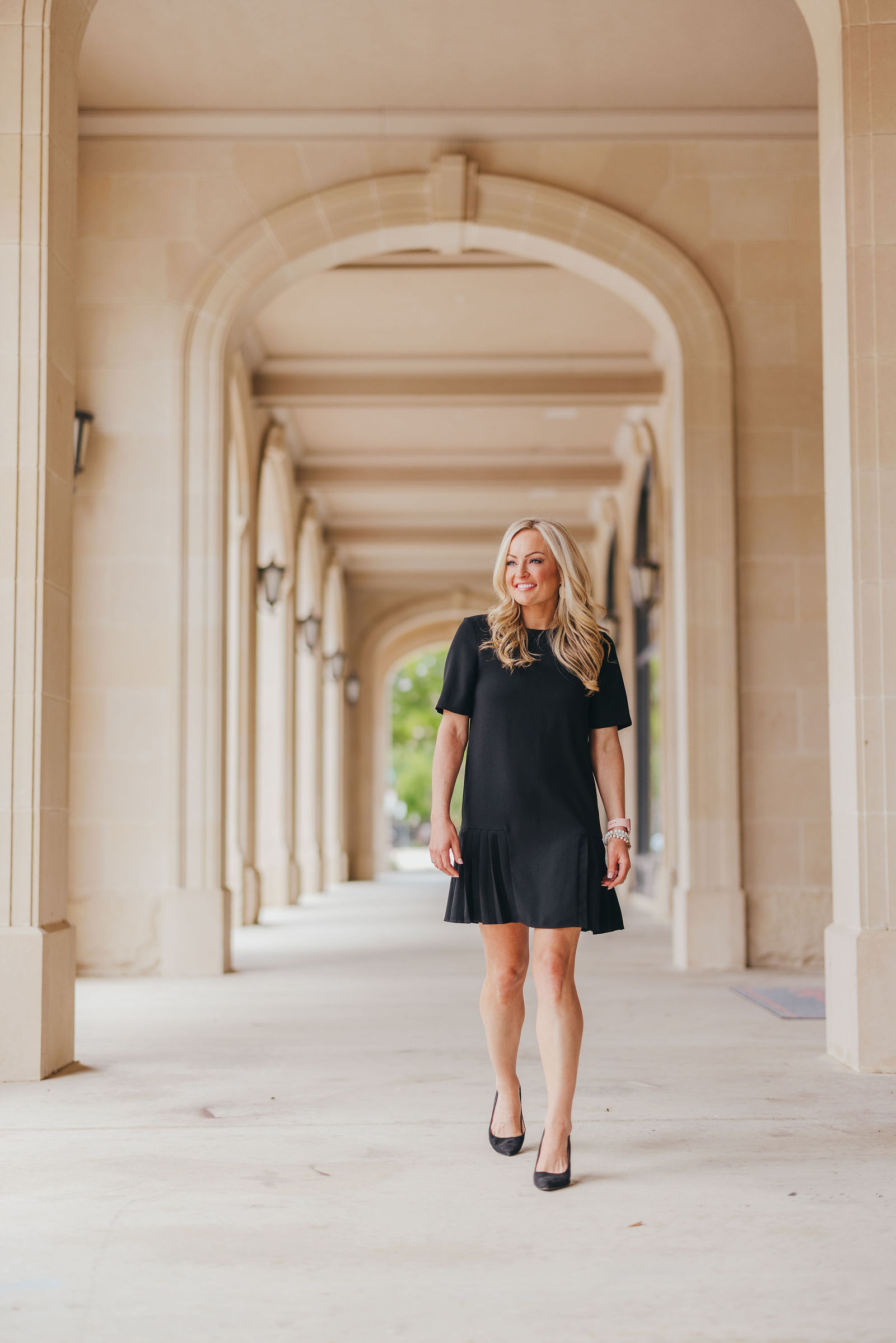 Kaitlin Lovern, founder and lead REALTOR of the Kaitlin Lovern Real Estate Team, at a North Dallas luxury property