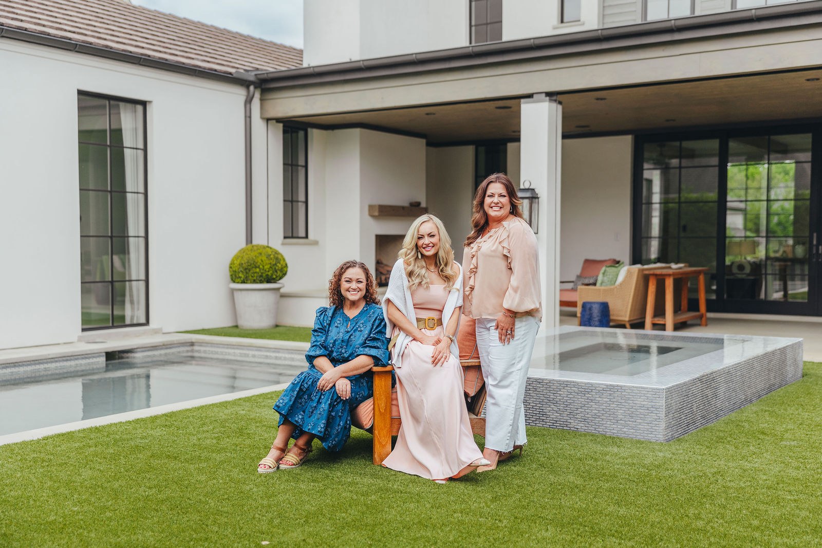 Kaitlin Lovern and her team at a high-end North Dallas home while planning a Frisco or Prosper purchase